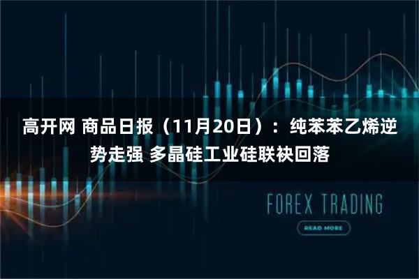 高开网 商品日报（11月20日）：纯苯苯乙烯逆势走强 多晶硅工业硅联袂回落